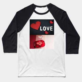 Valentine Friends Baseball T-Shirt
